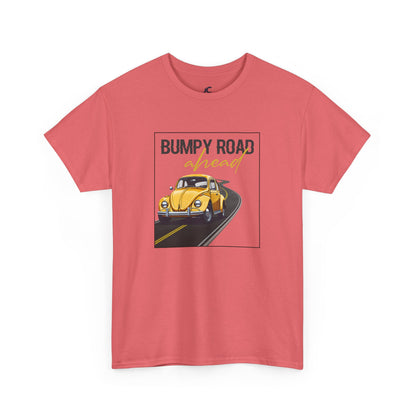 Bumpy Road Ahead Unisex Casual T-shirt