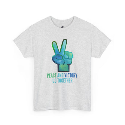 Peace & Victory Unisex Casual T-Shirt