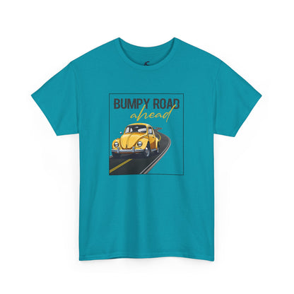 Bumpy Road Ahead Unisex Casual T-shirt